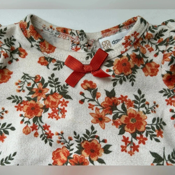 Daisy Fuentes Infant Dress 0-3M - Floral & Adorable - Picture 2 of 5